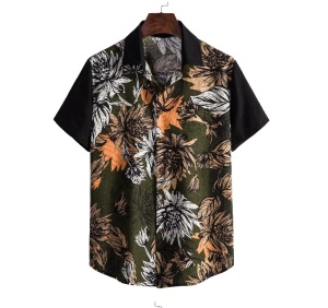 Chemise homme à motif irrégulier