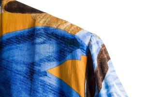 Chemise homme à motif irrégulier