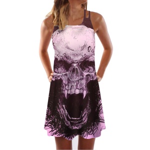 Robe courte et ample sans manches