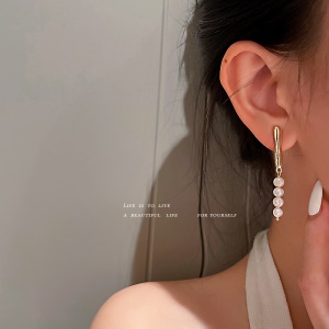 Boucles d'oreille de perle