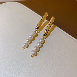 Boucles d'oreille de perle