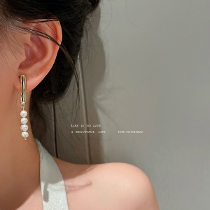 Boucles d'oreille de perle