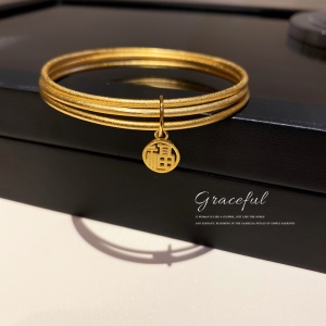 Bracelet doré 3en1
