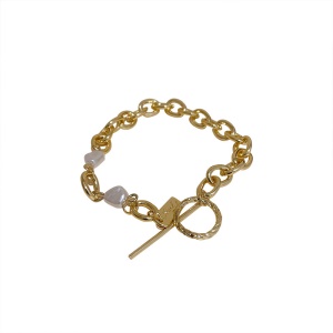 Bracelet chic à raccord forme géométrique