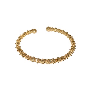 Bracelet doré en alliage de métal