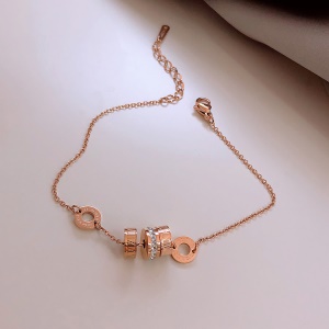 Petit bracelet à anneau e rondelle