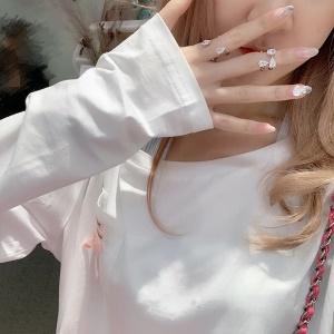 Bague de doigt créative ornement de main avec diamants incrustés