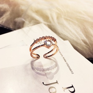 Bague ouvert créative et chic