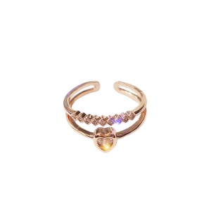 Bague ouvert créative et chic