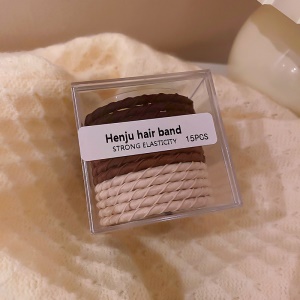 Ensemble de corde à cheveux en boîte