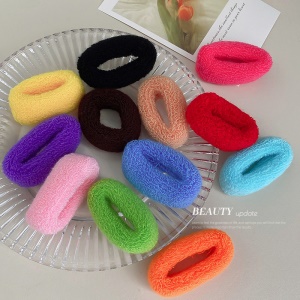 Attache cheveux multicolore