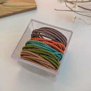 Elastique à cheveux en nylon 50/boîte