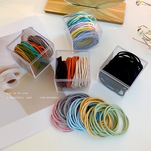 Elastique à cheveux en nylon 50/boîte