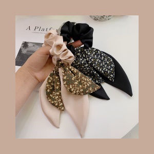 Boucle de cheveux arc imprimé