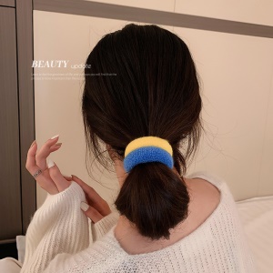 Attache cheveux multicolore
