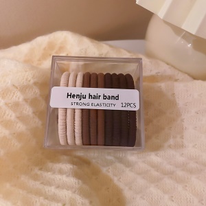 Ensemble de corde à cheveux en boîte