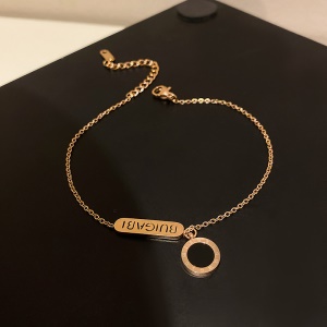 Bracelet de cheville en alliage de titane