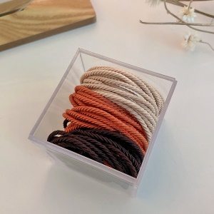 Elastique à cheveux en nylon 50/boîte