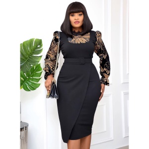 Robe manches longues
