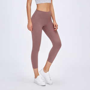 Pantalon de yoga taille haute et coupe slim