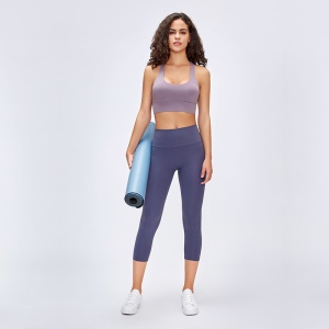 Pantalon de yoga taille haute et coupe slim