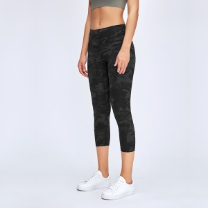 Pantalon de yoga taille haute et coupe slim